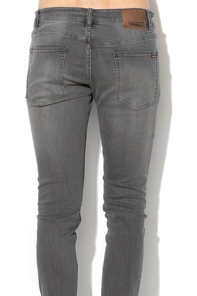 Volcom Blugi skinny cu talie joasa si croiala conica 2x4 Barbati