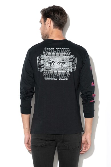 Volcom Bluza cu imprimeu grafic Black Hole Barbati