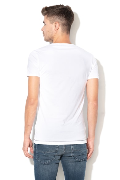 GUESS Tricou de casa, cu imprimeu grafic Barbati