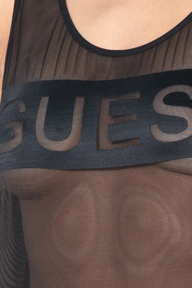 GUESS Body de plasa cu logo Femei