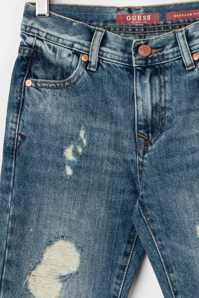 GUESS JEANS Blugi regular fit cu aspect deteriorat Baieti