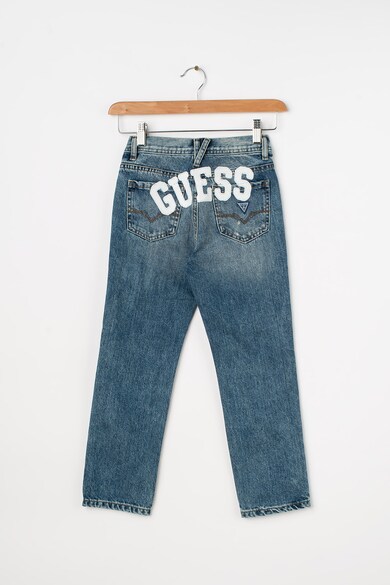 GUESS JEANS Regular fit farmernadrág szaggatott hatással Fiú