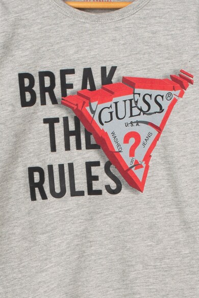 GUESS JEANS Bluza cu imprimeu text Baieti