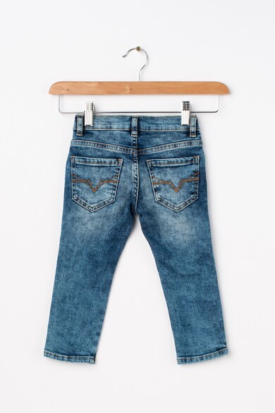 GUESS JEANS Blugi skinny fit cu aspect deteriorat Baieti