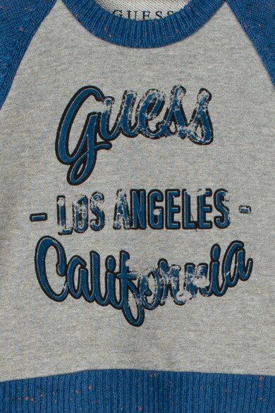 GUESS JEANS Bluza sport cu imprimeu logo 3 Baieti