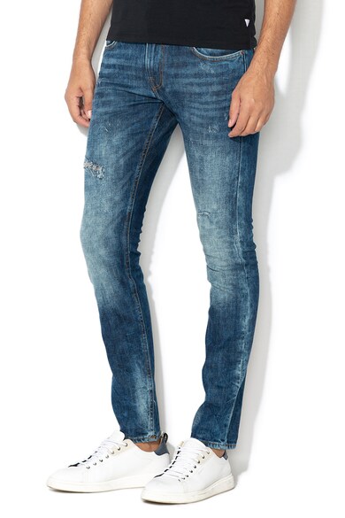 GUESS JEANS Blugi super skinny Miami Barbati