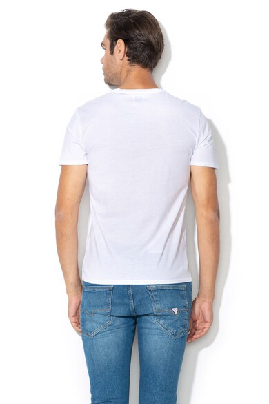 GUESS JEANS Tricou cu imprimeu logo in relief Barbati