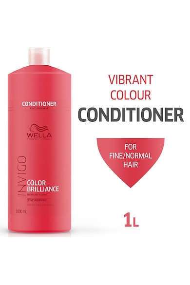 Wella Professionals Balsam  Invigo Color Brilliance Fine/Normal pentru par vopsit cu structura subtire/normala, Femei