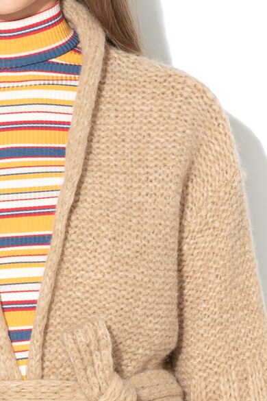 United Colors of Benetton Cardigan din amestec de lana cu cordon Femei