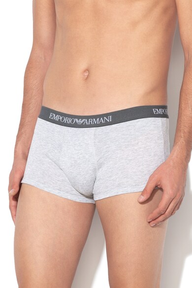 Emporio Armani Underwear Боксерки с лого на талията, 3 чифта Мъже