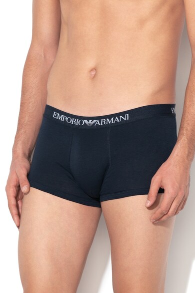 Emporio Armani Underwear Боксерки с лого на талията, 3 чифта Мъже