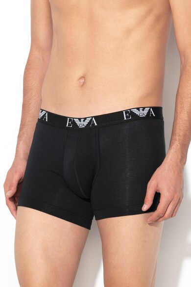 Emporio Armani Underwear Боксерки с лого на талията, 2 чифта 1 Мъже