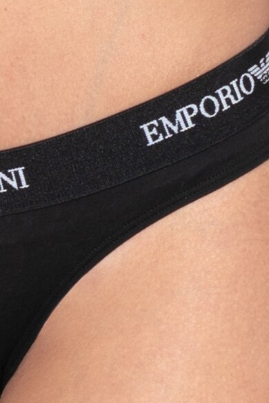 Emporio Armani Underwear Bugyi szett logós derékrésszel - 2 db női