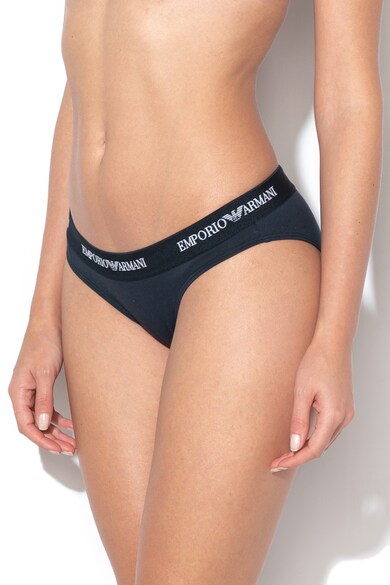 Emporio Armani Underwear Set de chiloti cu banda cu logo in talie - 2 perechi Femei