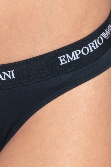 Emporio Armani Underwear Bugyi szett logós derékrésszel - 2 db női