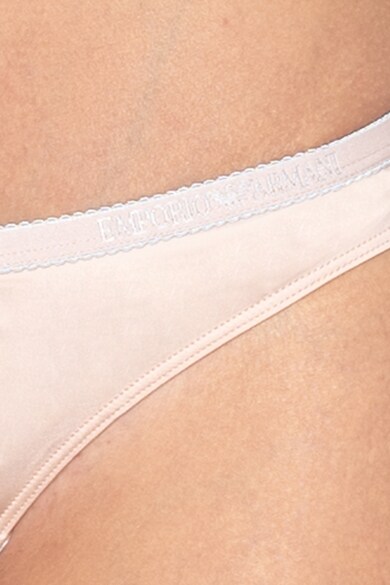 Emporio Armani Underwear Chiloti brazilieni cu banda in talie, cu logo Femei