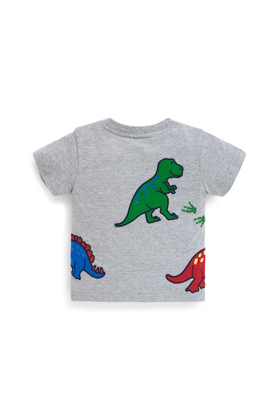 JoJo Maman Bebe Tricou cu aplicatii cu animale Baieti