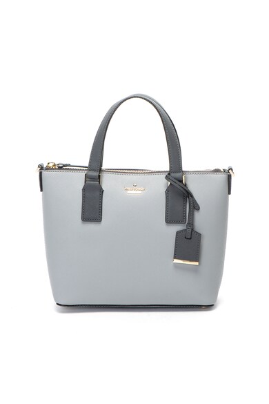 KATE SPADE Geanta crossbody de piele peliculizata, cu detalii contrastante Lucie Femei