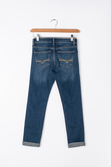 GUESS JEANS Blugi skinny cu aplicatii Baieti