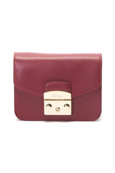 Furla Geanta crossbody mini de piele saffiano Metropolis Femei