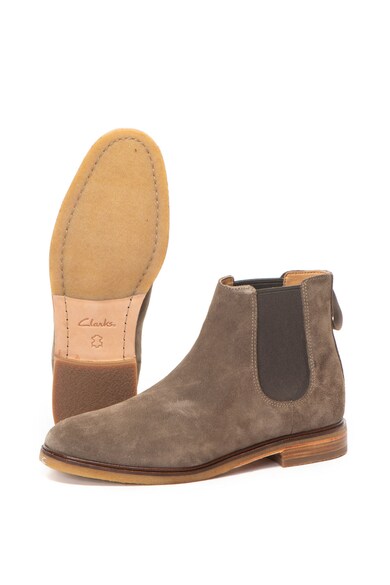 Clarks Ghete Chelsea de piele intoarsa Clarkdale Gobi Barbati