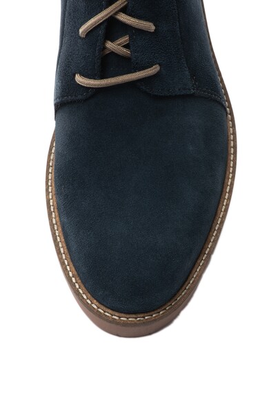 Clarks Ghete chukka de piele intoarsa cu softCushion Grandin Barbati