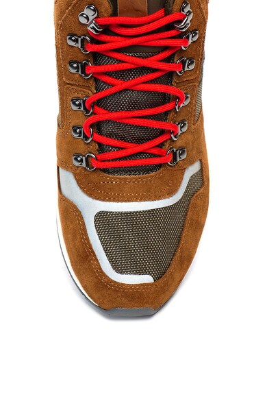 Polo Ralph Lauren Középmagas szárú sneakers cipő nyersbőr szegélyekkel férfi