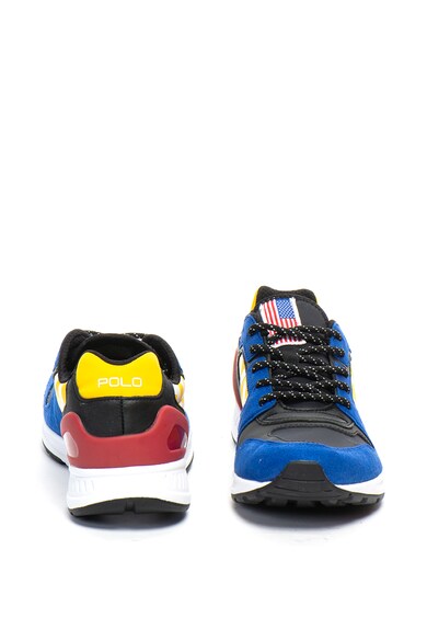Polo Ralph Lauren Colorblock sneakers cipő nyersbőr részletekkel férfi
