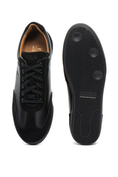 Polo Ralph Lauren Cadoc nyersbőr és bőr sneakers cipő dombornyomott logóval férfi