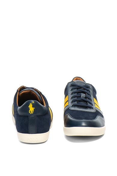 Polo Ralph Lauren Pantofi sport de piele intoarsa si insertii de piele Camilo Barbati