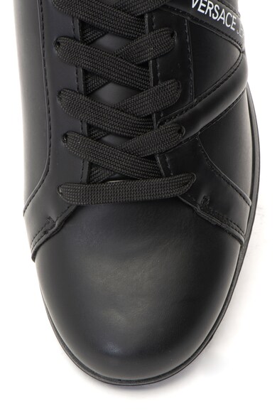 Versace Jeans Pantofi sport de piele ecologica Barbati