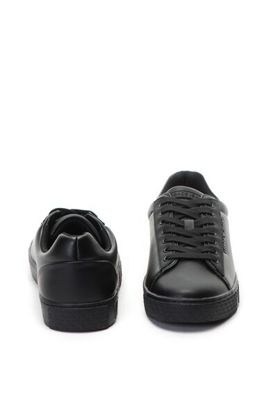 Versace Jeans Pantofi sport de piele ecologica, cu aplicatie logo Barbati