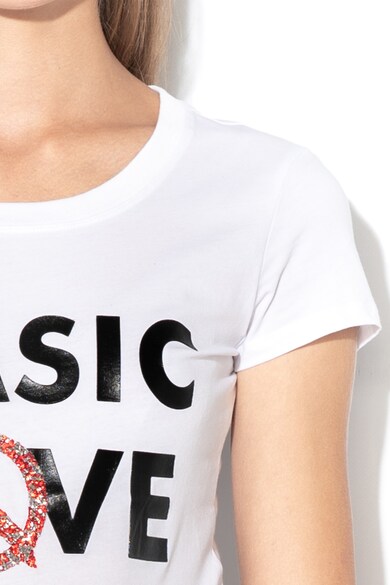 Love Moschino Тениска с текстова щампа A Жени
