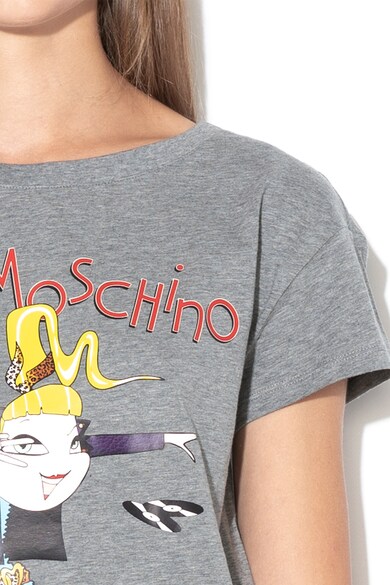 Love Moschino Grafikai mintás póló női