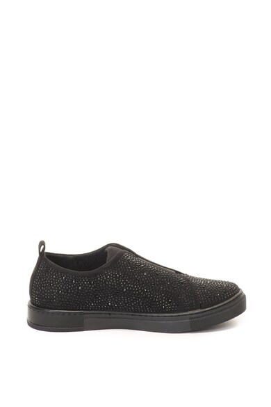 Francesco Milano Pantofi sport slip on cu aplicatii Femei