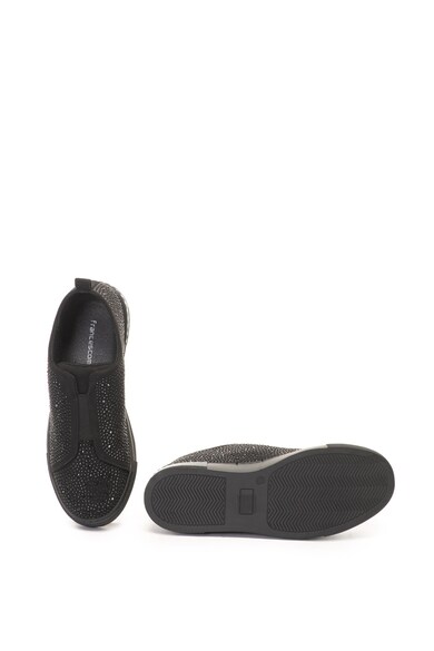 Francesco Milano Pantofi sport slip on cu aplicatii Femei