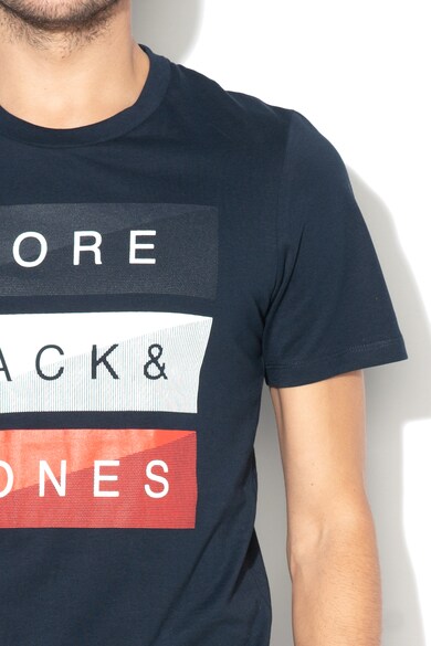 Jack & Jones Flipp póló gumis logómintával férfi