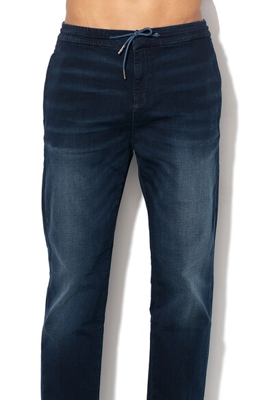 GUESS JEANS Pantaloni jogger din denim cu snur Feliz Barbati