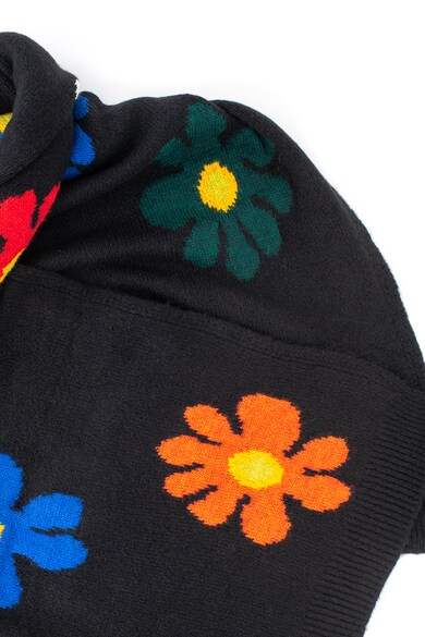 United Colors of Benetton Gyapjútartalmú virágmintás sál női