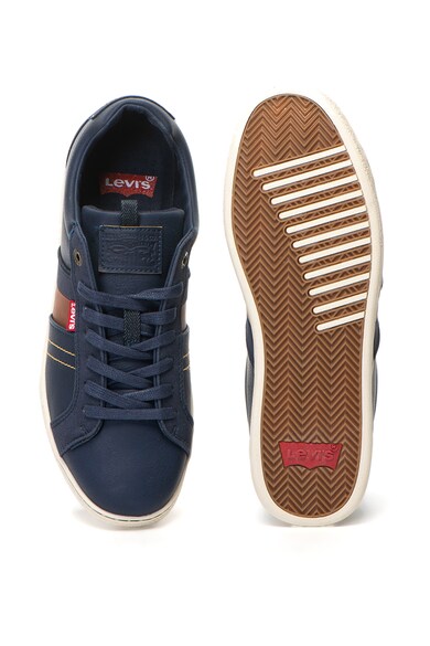 Levi's Pantofi sport de piele ecologica, cu brant confortabil Tulare Barbati