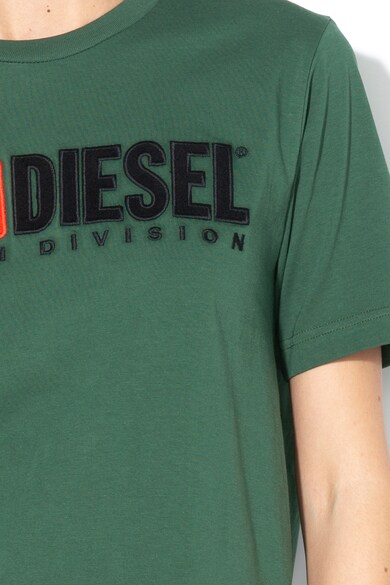 Diesel Тениска Just Division с лого и бродерии Жени