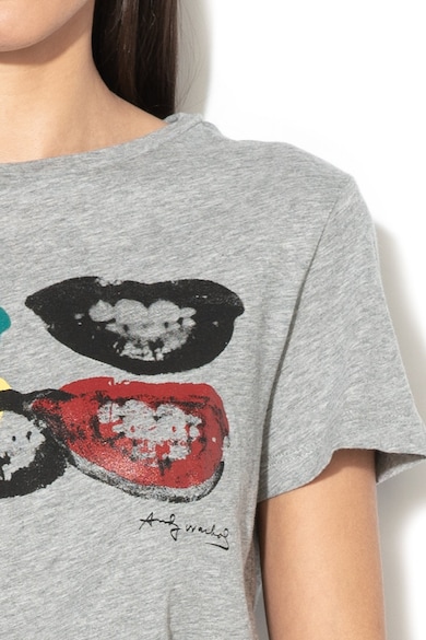 Andy Warhol by Pepe Jeans Tricou cu imprimeu Nessie Femei