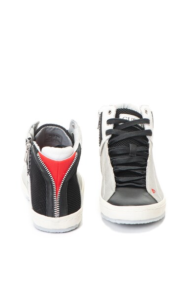 GUESS Magas szárú sneakers cipő bőrszegélyekkel férfi