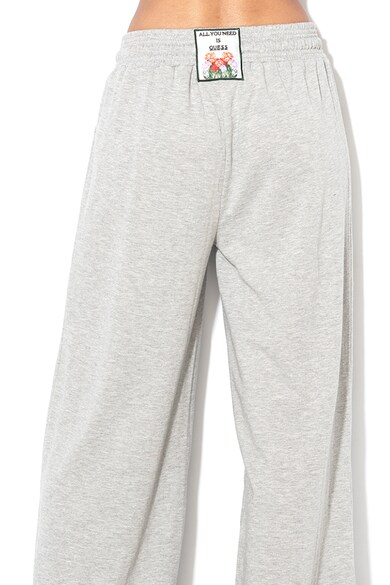 Guess Pantaloni sport de casa, cu croiala ampla si snur Femei