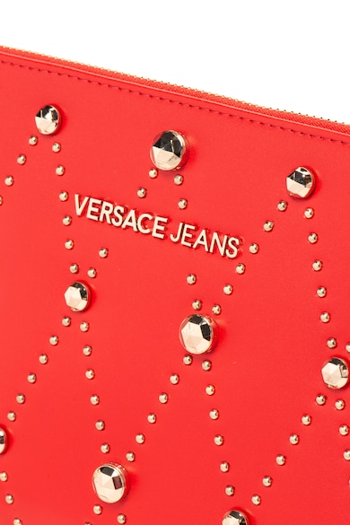 Versace Jeans Чанта от еко кожа с капси Жени