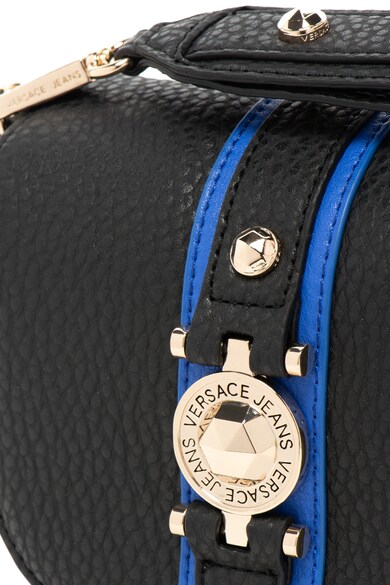 Versace Jeans Geanta crossbody de piele ecologica, cu logo metalic Femei