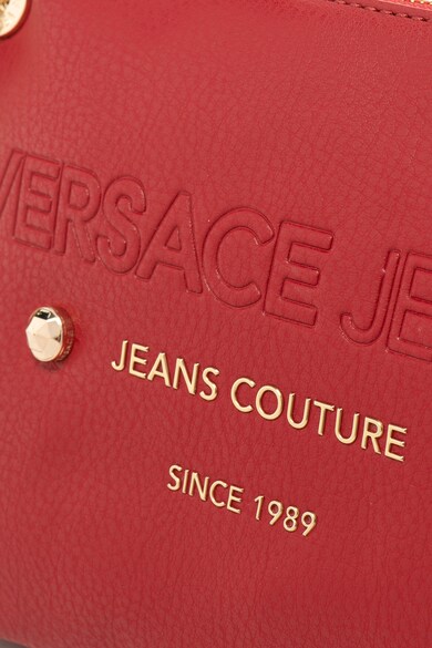 Versace Jeans Geanta crossbody de piele ecologica, cu detalii metalice Femei