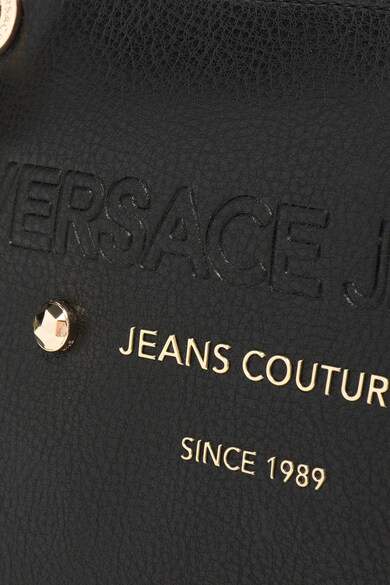 Versace Jeans Geanta crossbody de piele ecologica cu detalii metalice Femei