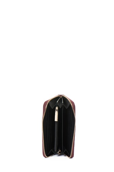 Versace Jeans Portofel de piele ecologica, cu logo metalic Femei