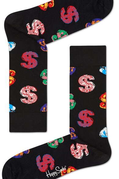 Happy Socks Sosete unisex cu imprimeu grafic Femei